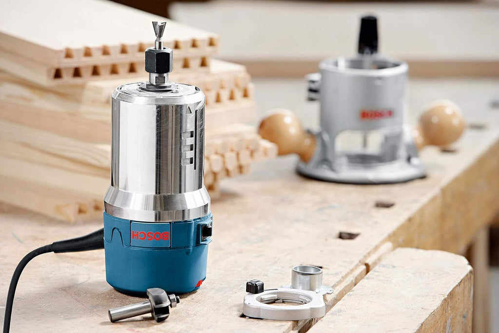 12-Amp 2.25 HP Variable-Speed Router Combo Kit with Plunge Router and Fixed Base