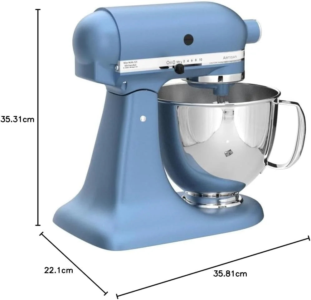 5-Quart Tilt-Head Stand Mixer, Electric Kitchen Mixer with Bowl, Multi-Speed Settings for Baking, Mixing and Food Preparation