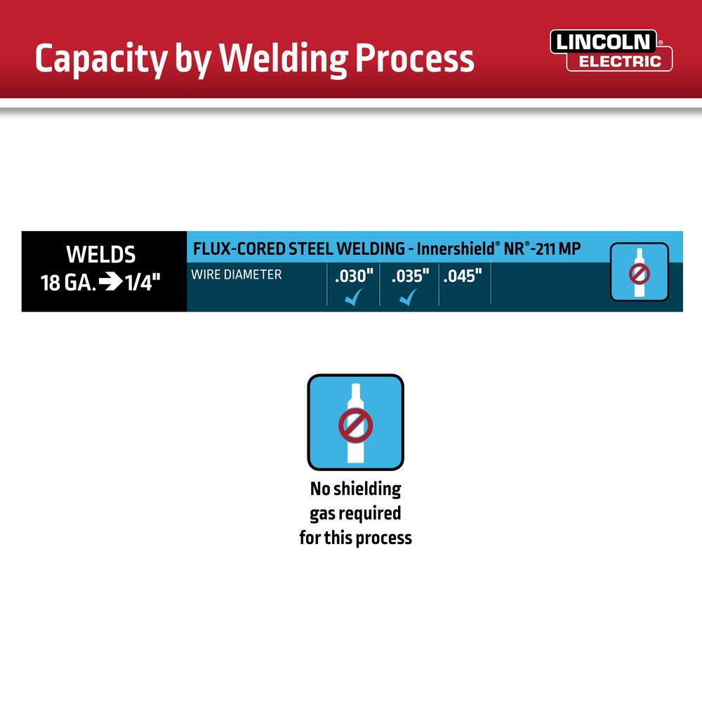 Flux-Cored Wire Feed Welder, Gasless