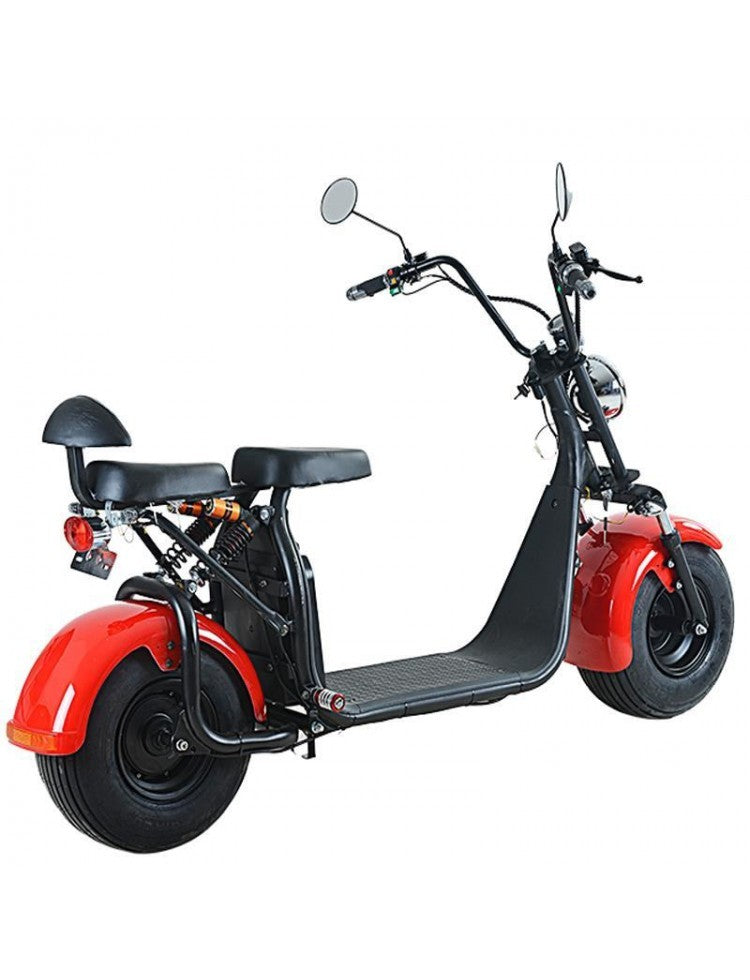1500W Electric City Scooter, 40Ah Battery, 110 km Range, Road Homologated