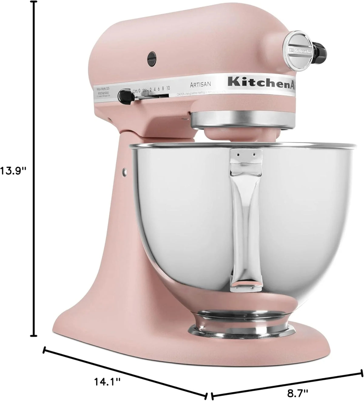 5-Quart Tilt-Head Stand Mixer, Electric Kitchen Mixer with Bowl, Multi-Speed Settings for Baking, Mixing and Food Preparation