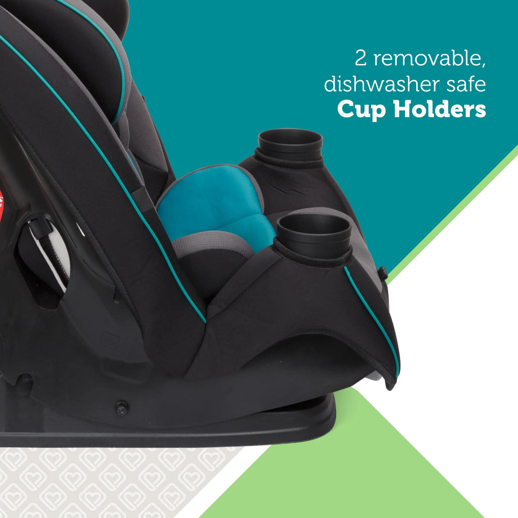 3-in-1 Slim Convertible Car Seat, All-in-One Infant Toddler Booster Seat, Rear & Forward Facing Child Safety Seat