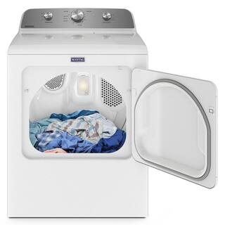 7.0 Cu. Ft. Vented Gas Dryer, White