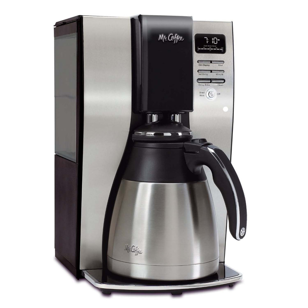 10-Cup Programmable Coffee Maker – Thermal Carafe with Strong Brew Selector