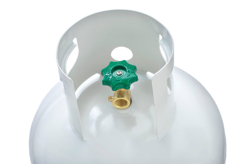 100 lb Steel Propane Cylinder with POL Valve, Empty