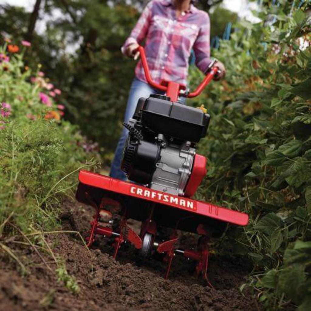 Front-Tine Garden Tiller