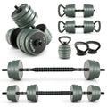 92 LBS Adjustable Dumbbell Set, Free Weight Set with Connector