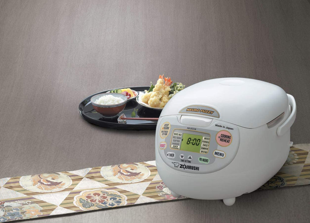 5.5-Cup Rice Cooker, Made in Japan, Premium White