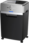 24-Sheet Cross-Cut Paper Shredder, 40-Min Continuous Run Time, 9-Gallon Basket, P-4 Security