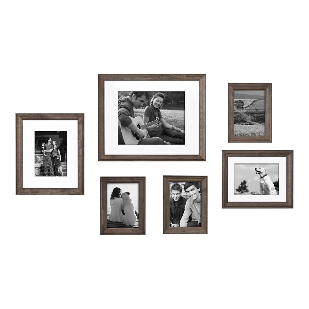 Gallery Wall Frame Set, Multi-Piece Decorative Picture Frames for Photos, Artwork and Home Decor