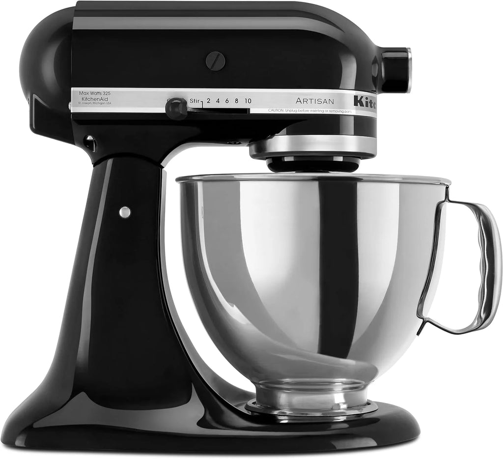 5-Quart Tilt-Head Stand Mixer, Electric Kitchen Mixer with Bowl, Multi-Speed Settings for Baking, Mixing and Food Preparation