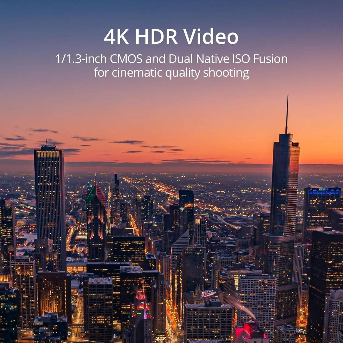 4K Camera Drone with 38-Min. Flight Time, 10 km Video Transmission, GPS Auto Return and Vertical Shooting