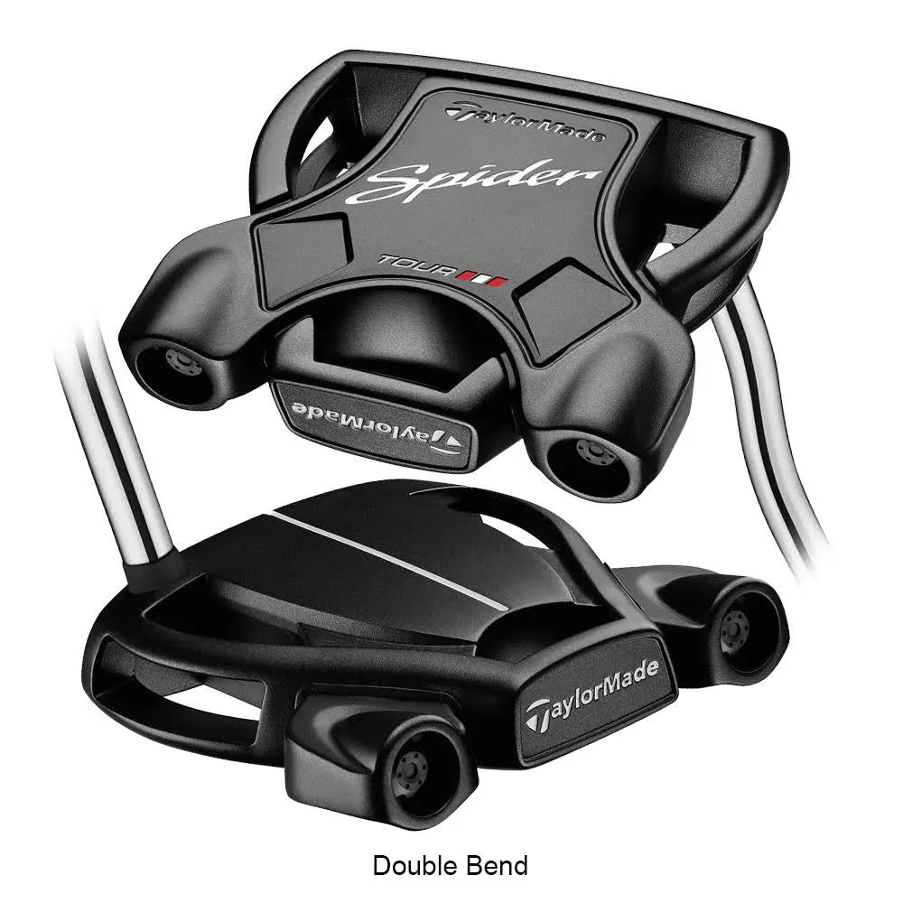 Spider Tour Black Double Bend Putter