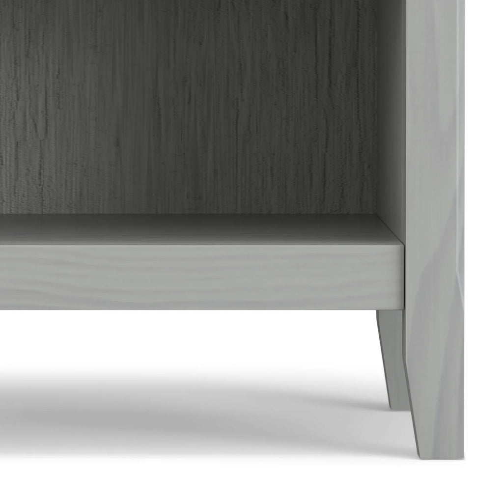 24 Inch Wide Solid Wood Nightstand, Bedside Table and Bedroom End Table