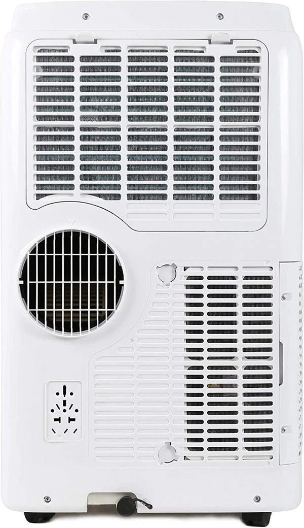 14,000 BTU Portable Air Conditioner with Heat and Remote Control, White