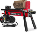 7-Ton Electric Log Splitter, 15 Amp, 3500 Motor Speed, Horizontal Full Beam Design with Steel Wedge