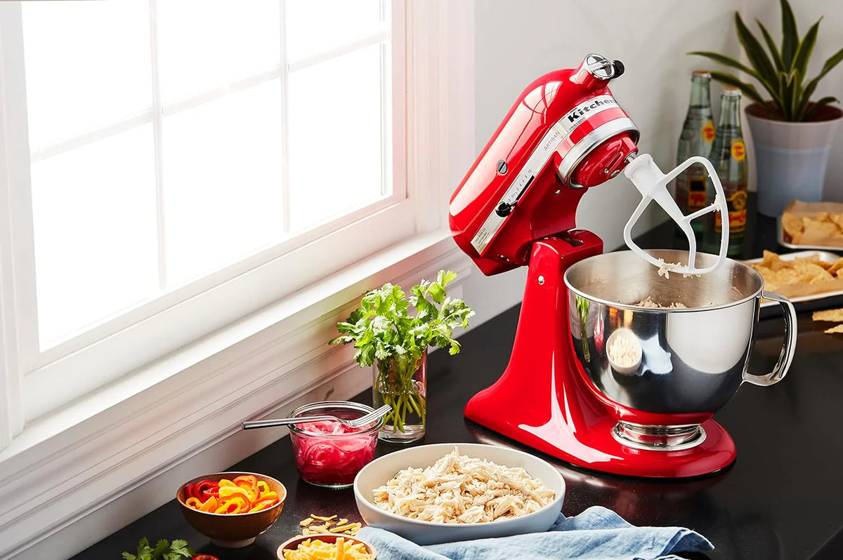 5-Quart Tilt-Head Stand Mixer, Electric Kitchen Mixer with Bowl, Multi-Speed Settings for Baking, Mixing and Food Preparation