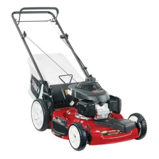 22-Inch Self-Propelled Gas Lawn Mower with High Wheels and Variable Speed