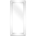 Beveled Rectangular Clear HD Wall Mirror, Bathroom Vanity and Bedroom Mirror, 3 Sizes