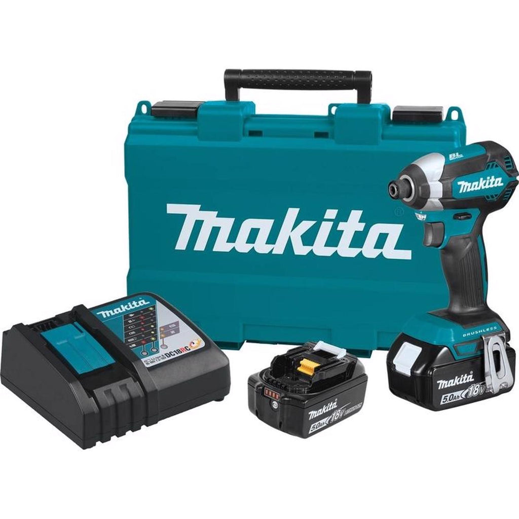 18V Brushless Impact Driver Kit – 1/4" Cordless with Battery & Charger