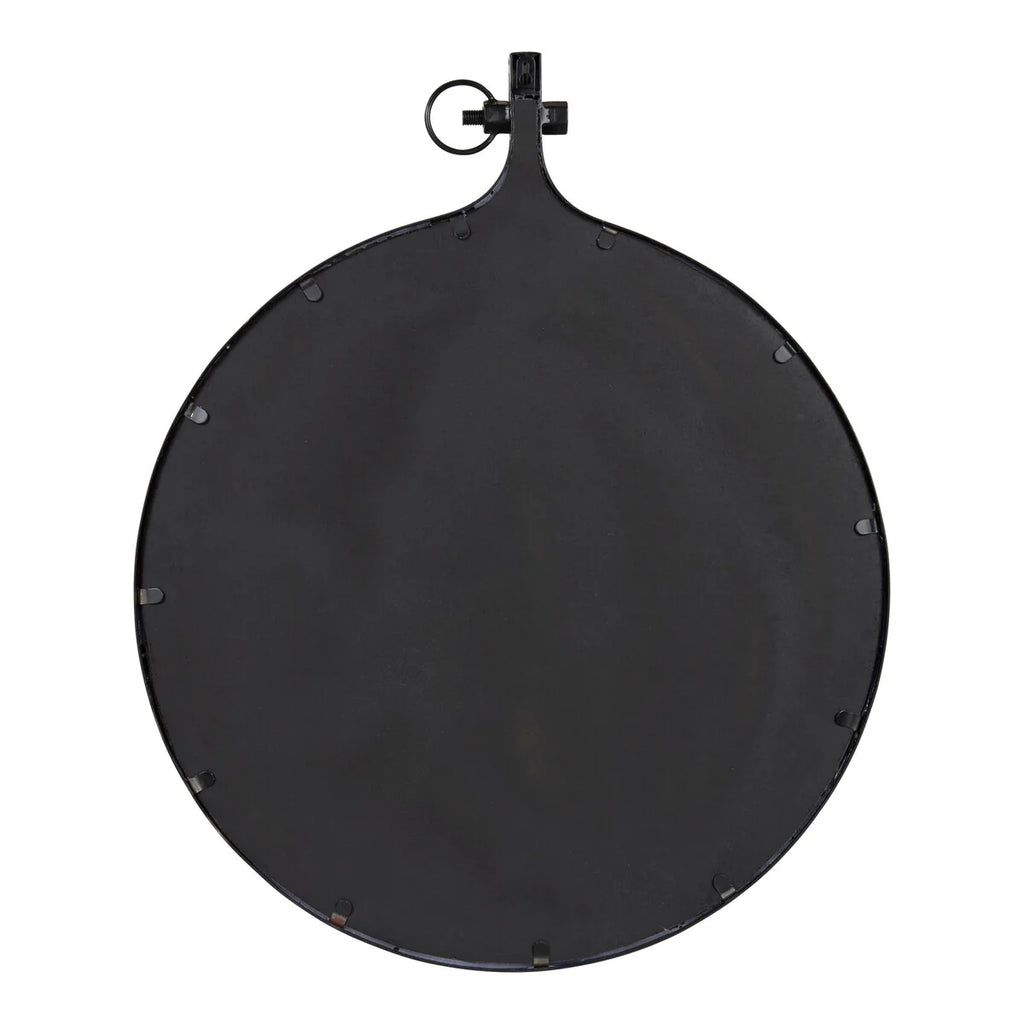 Modern Round Wall Mirror, Decorative Circular Accent Mirror for Living Room, Bedroom and Entryway