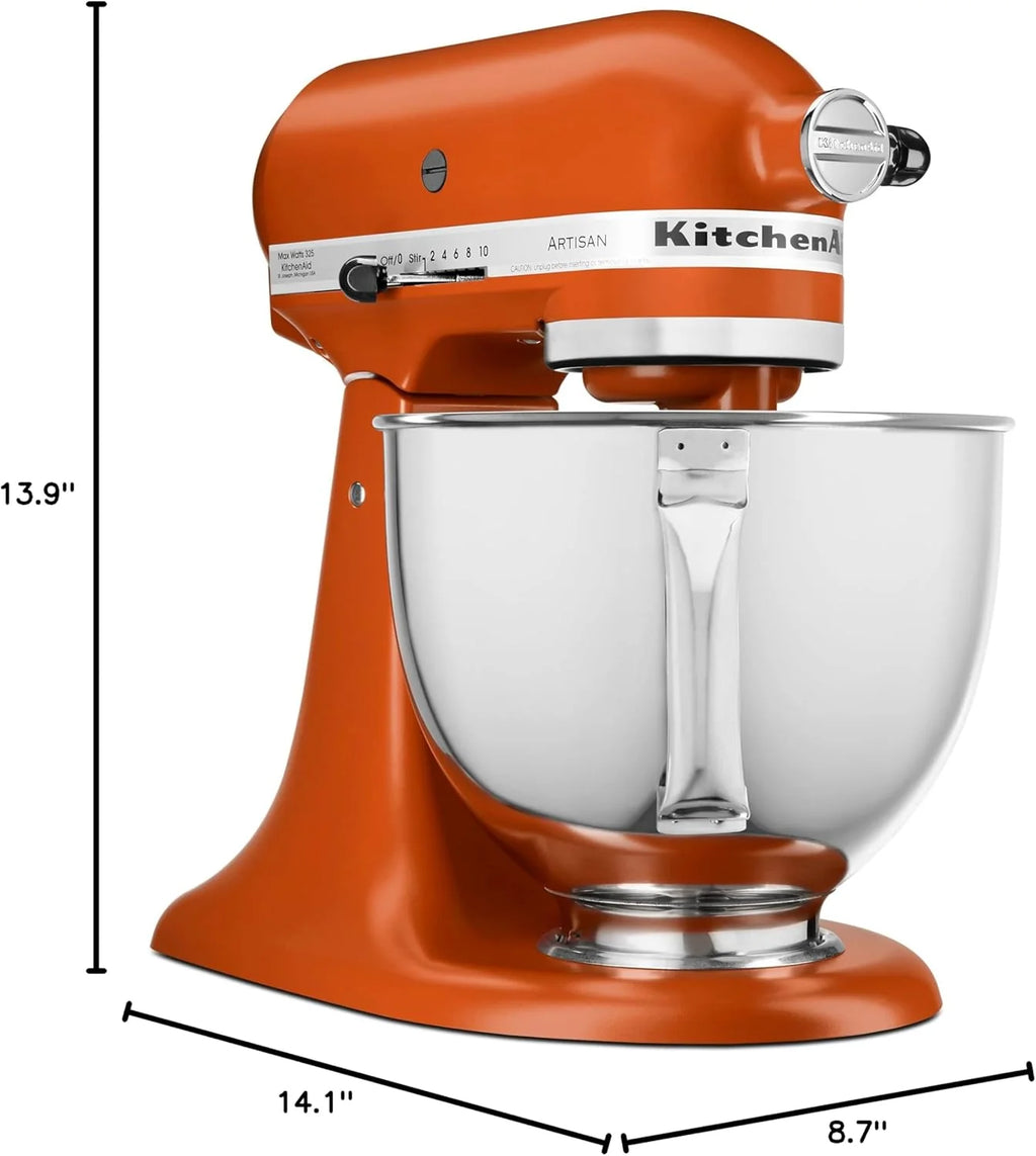 5-Quart Tilt-Head Stand Mixer, Electric Kitchen Mixer with Bowl, Multi-Speed Settings for Baking, Mixing and Food Preparation