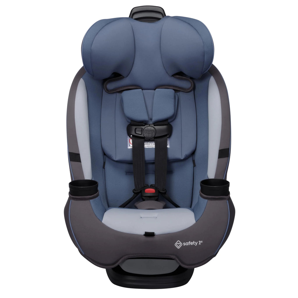 3-in-1 Slim Convertible Car Seat, All-in-One Infant Toddler Booster Seat, Rear & Forward Facing Child Safety Seat, Blue