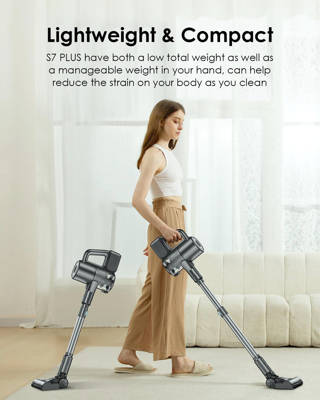 Cordless 2-in-1 Vacuum Cleaner and Mop Combo