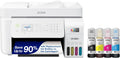 Wireless All-in-One Inkjet Printer with Scanner, Copier, Fax, ADF and Ethernet, White