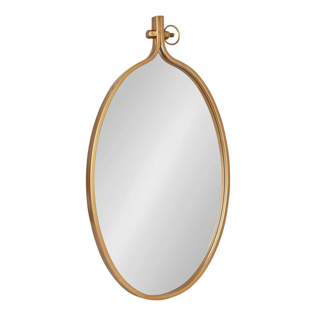 Modern Round Wall Mirror, Decorative Circular Accent Mirror for Living Room, Bedroom and Entryway