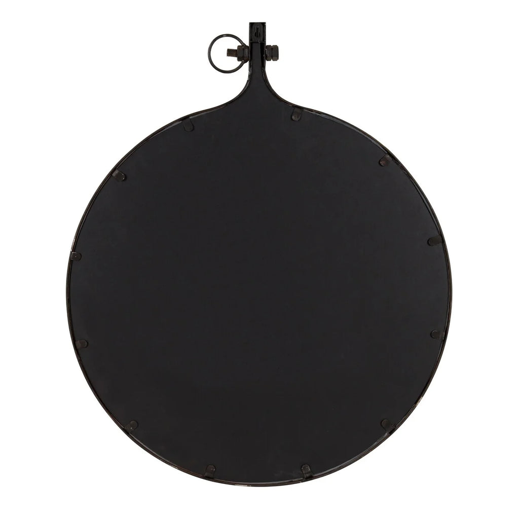 Modern Round Wall Mirror, Decorative Circular Accent Mirror for Living Room, Bedroom and Entryway