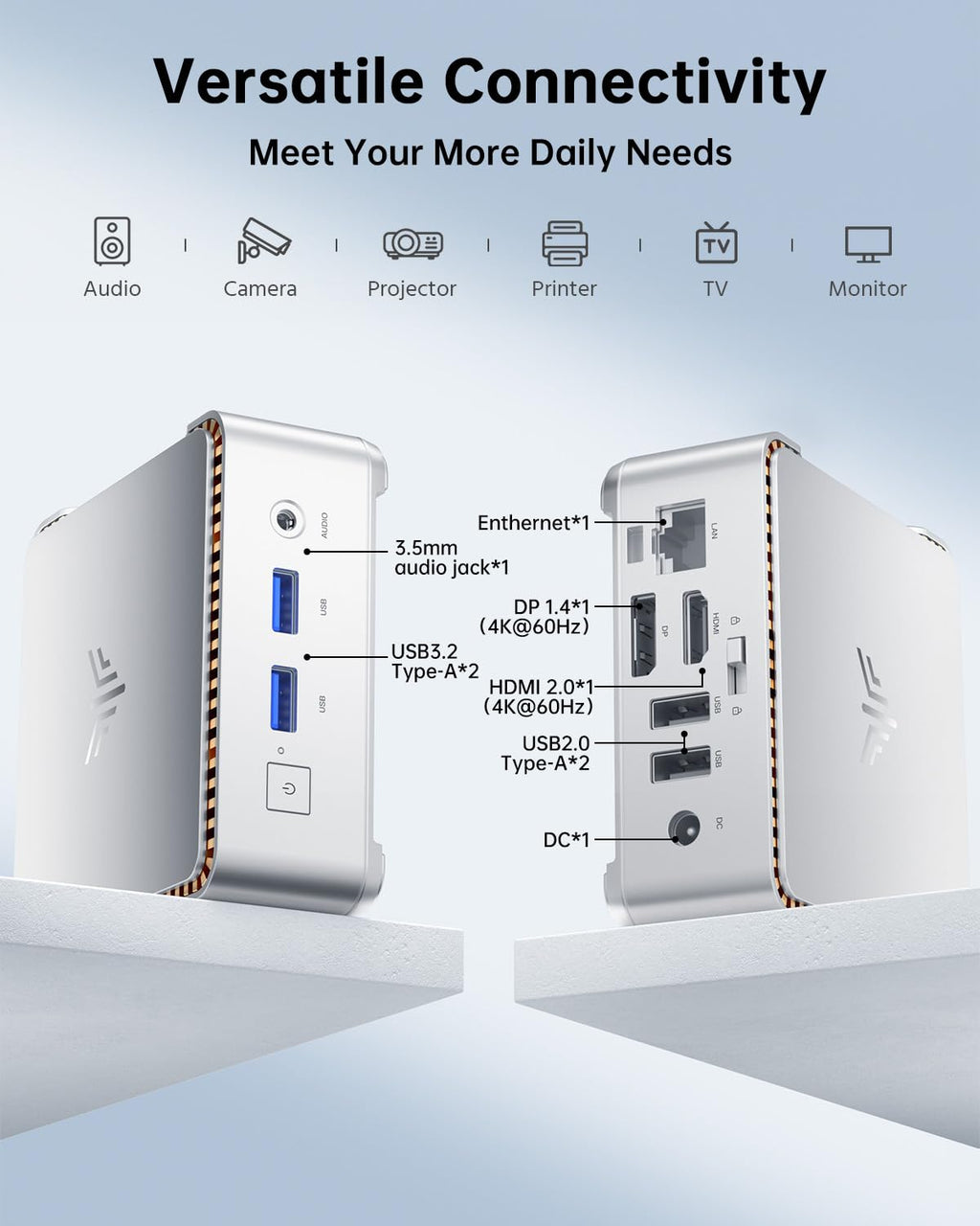 Mini PC, 16GB RAM, 512GB M.2 SSD, Compact Mini Computer for Home, Office and Everyday Computing