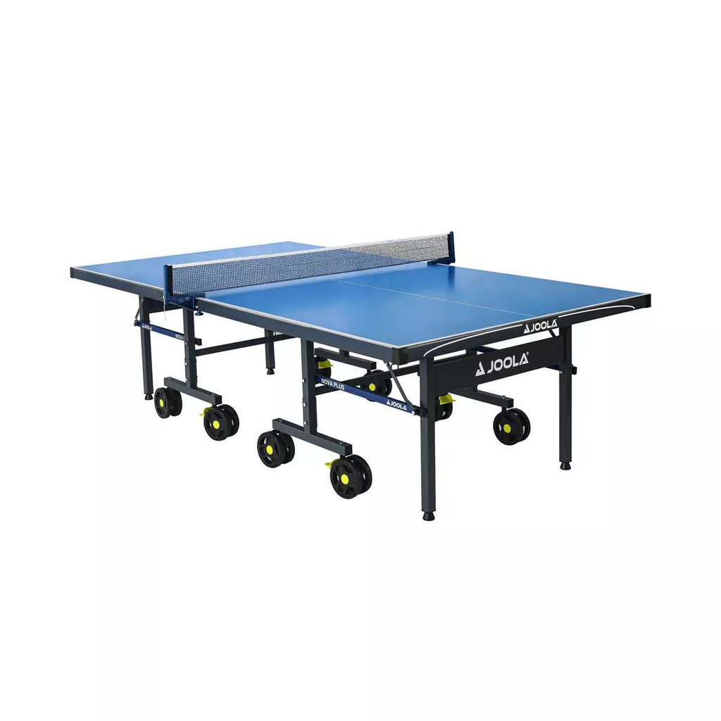 Foldable Outdoor Table Tennis Table with Weatherproof Net and Aluminum Surface