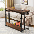 Height Adjustable Laptop Desk, Portable Sofa and Bed Table for Work and Study
