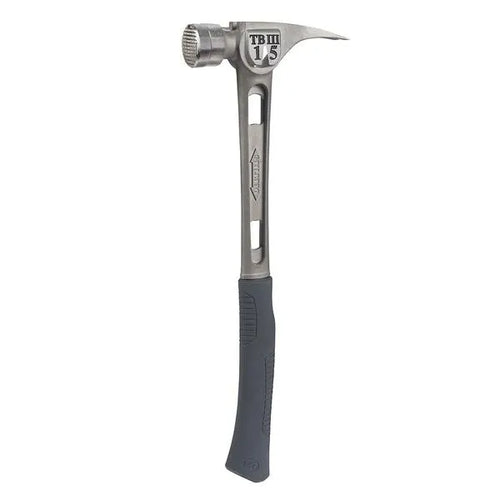 15 oz Titanium Hammer with Milled Face and Curved Handle