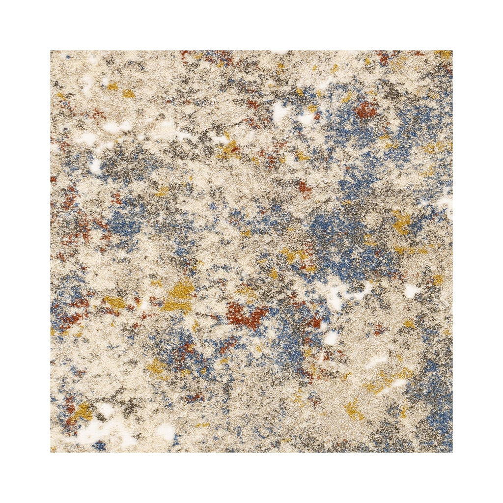 Mid-Century Medallion Area Rug, Modern Decorative Pattern Rug for Living Room, Bedroom and Home Decor