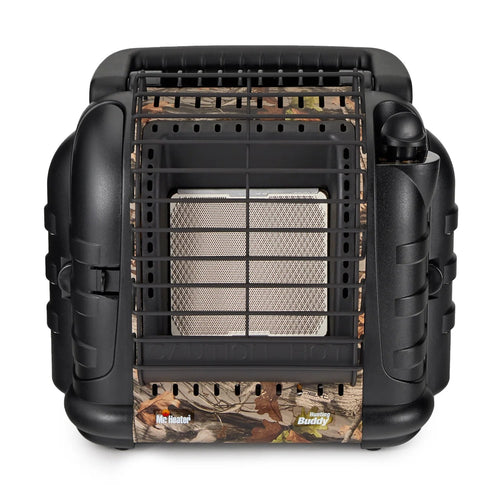 12,000 BTU Portable Propane Heater – 2 Heat Settings, ODS Safety Shut-Off, Camo