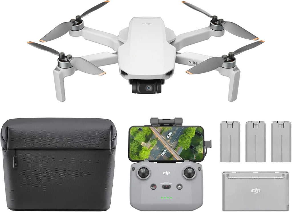 4K UHD Camera Drone Under 249g with 3-Axis Gimbal, 10 km Video Transmission, Auto Return and 31-Min. Flight Time