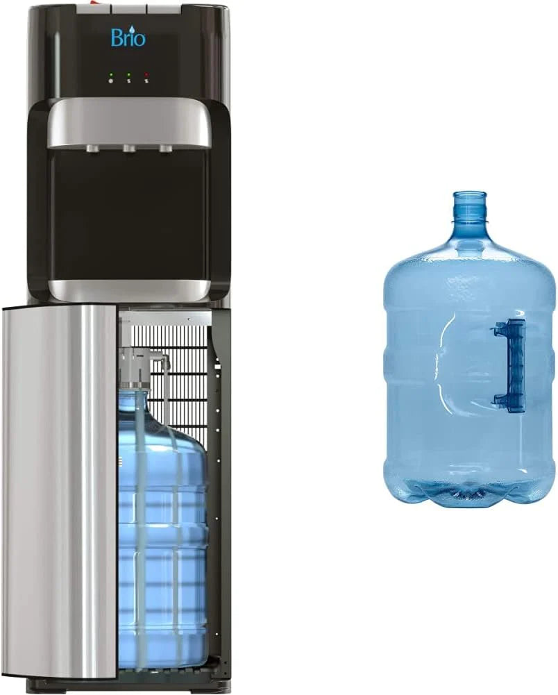 Bottom Loading Water Cooler Dispenser – 3 Temp Settings with Child Safety Lock & LED Empty Alert