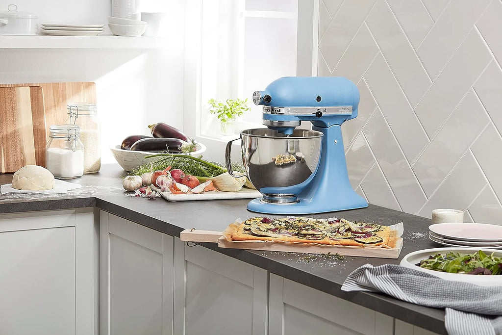 5-Quart Tilt-Head Stand Mixer, Electric Kitchen Mixer with Bowl, Multi-Speed Settings for Baking, Mixing and Food Preparation