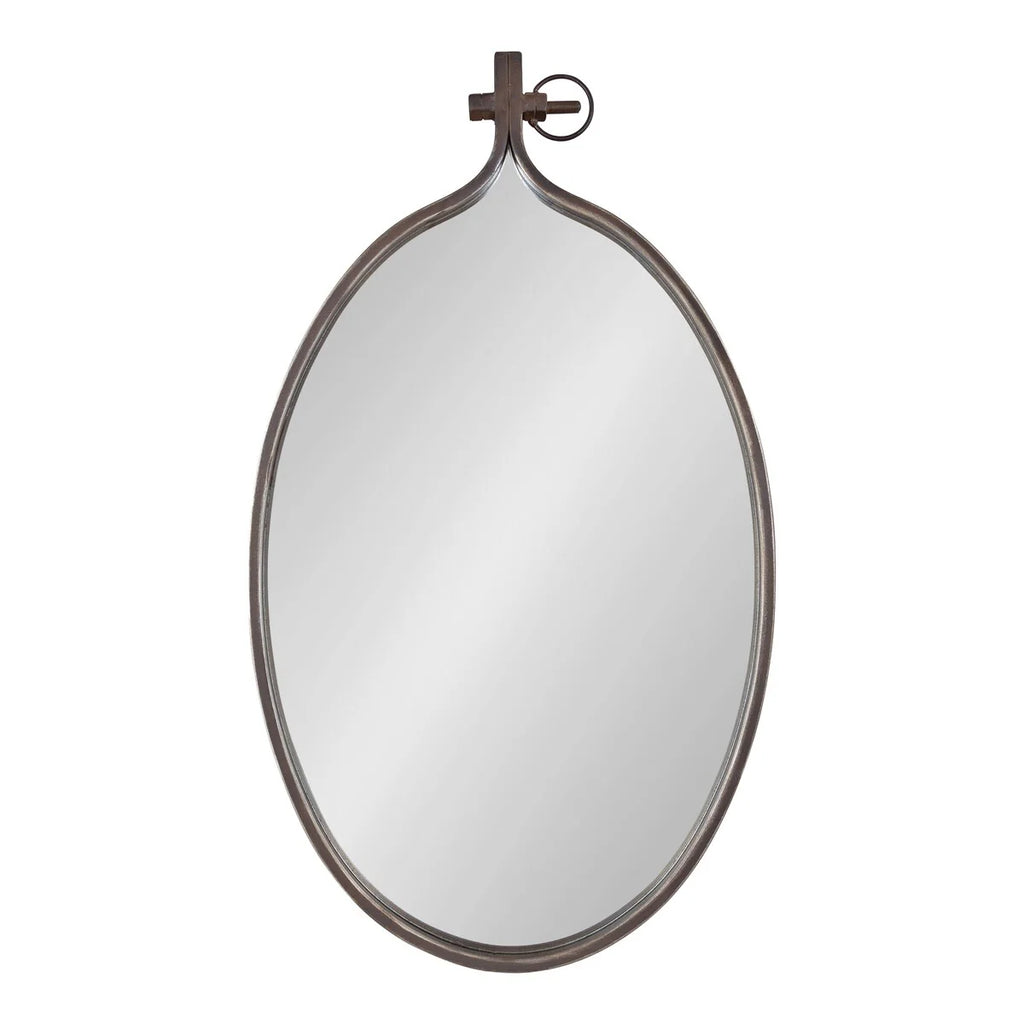 Modern Round Wall Mirror, Decorative Circular Accent Mirror for Living Room, Bedroom and Entryway