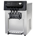 2200W 3-Flavor Soft Serve Ice Cream Machine, 5.3–7.4 Gal/Hr, LCD Touch Screen, Automatic Cleaning