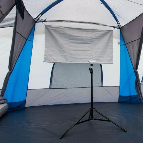 16-Person 3-Room Family Cabin Tent with 3 Entrances