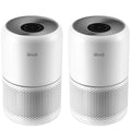 2 Pack Air Purifiers for Home, Compact Air Cleaners for Dust, Allergens, Pet Dander and Odors