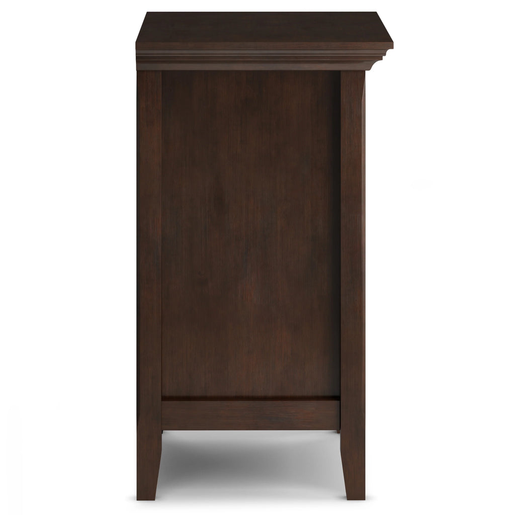 24 Inch Wide Solid Wood Nightstand, Bedside Table and Bedroom End Table