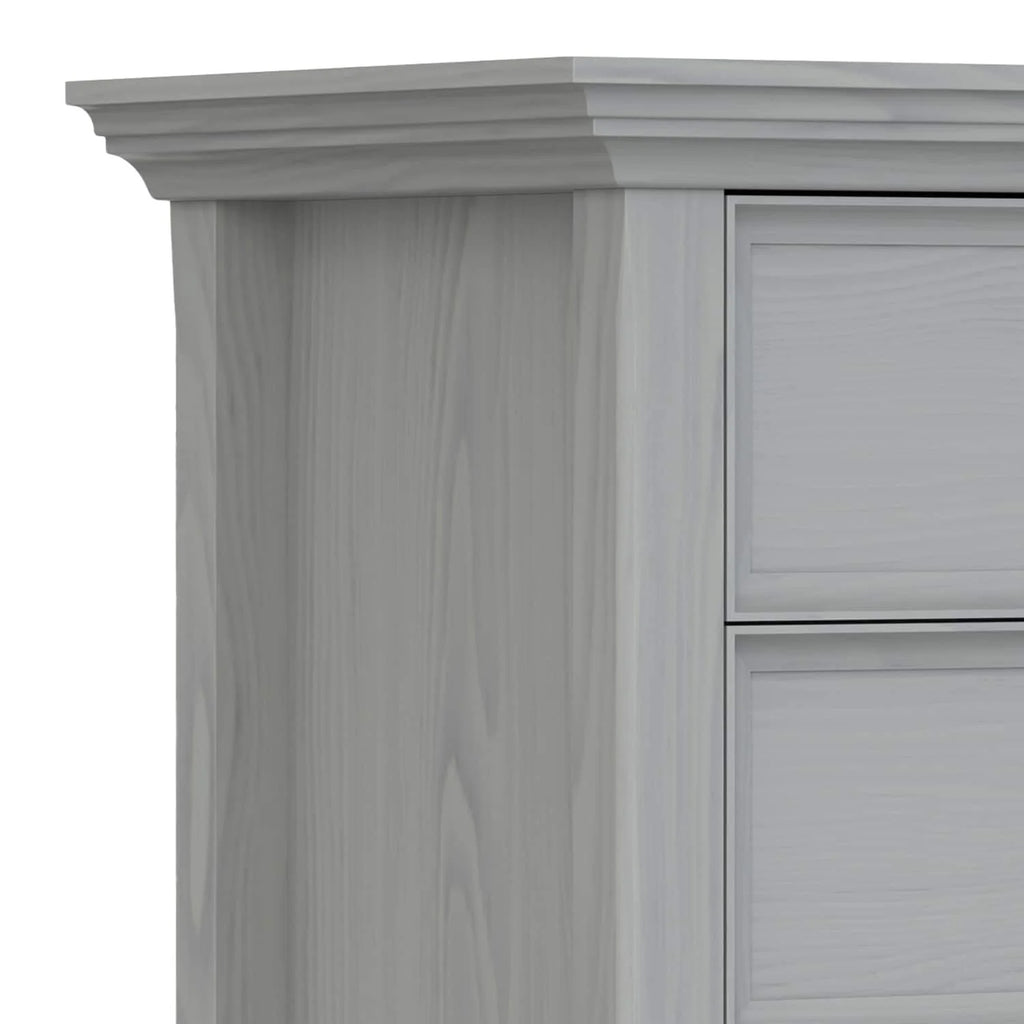 24 Inch Wide Solid Wood Nightstand, Bedside Table and Bedroom End Table