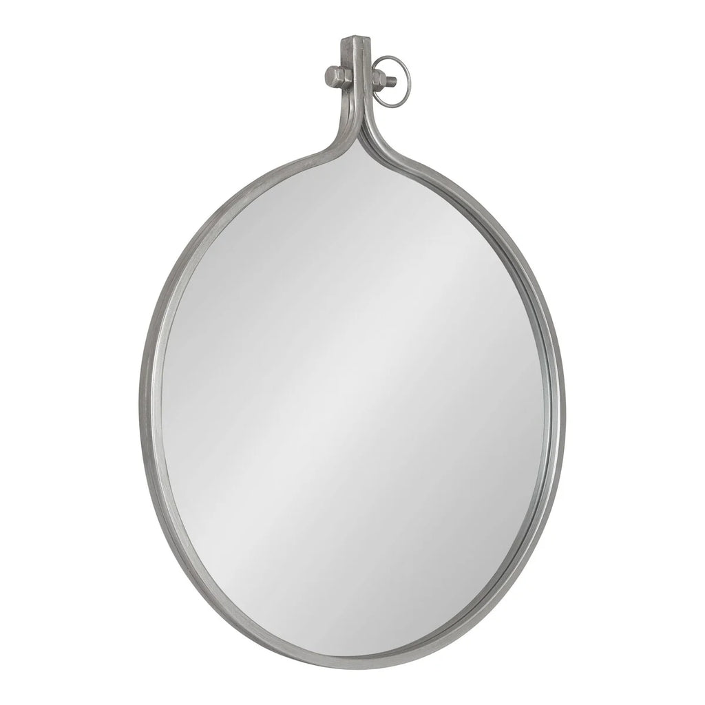 Modern Round Wall Mirror, Decorative Circular Accent Mirror for Living Room, Bedroom and Entryway