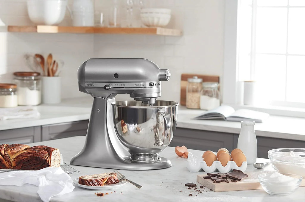 5-Quart Tilt-Head Stand Mixer, Electric Kitchen Mixer with Bowl, Multi-Speed Settings for Baking, Mixing and Food Preparation