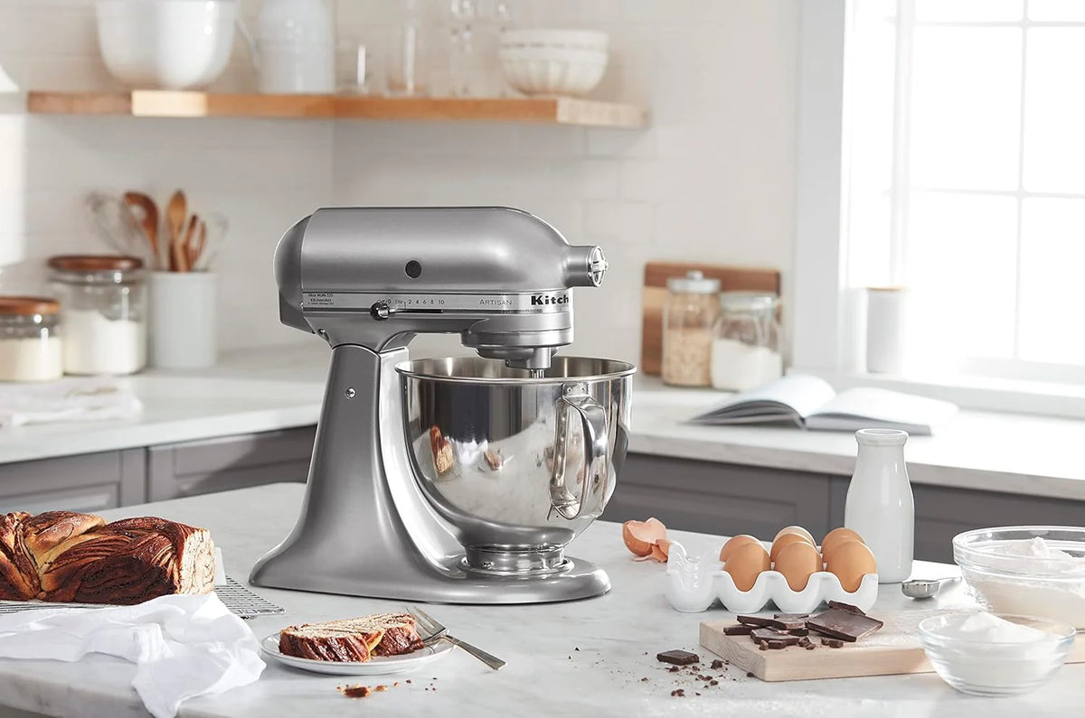 5-Quart Tilt-Head Stand Mixer, Electric Kitchen Mixer with Bowl, Multi-Speed Settings for Baking, Mixing and Food Preparation