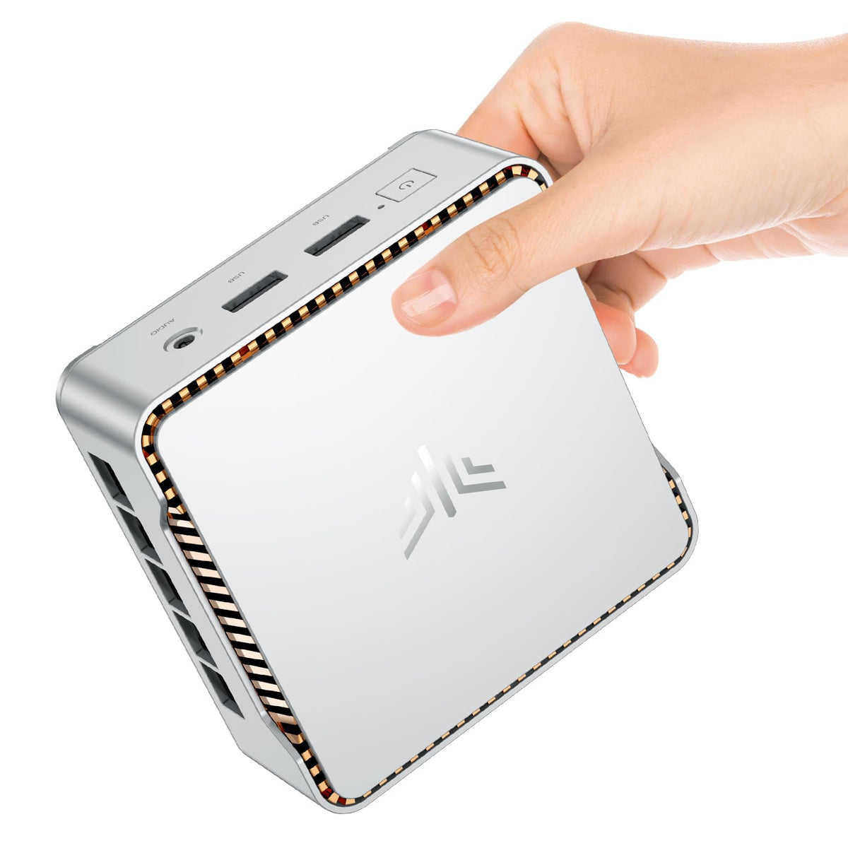 Mini PC, 16GB RAM, 512GB M.2 SSD, Compact Mini Computer for Home, Office and Everyday Computing